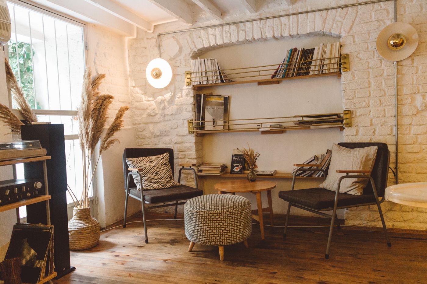 A furnished living space